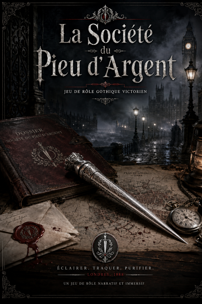 La société du pieu d'Argent — histoire interactive Adventurium